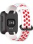 Xiaomi Redmi Watch/mi Watch Lite Için Çift Renkli Silikon Akıllı Saat Bandı - Beyaz/kırmızı (Yurt Dışından) 1