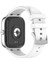 Xiaomi Redmi Watch 5/watch 4/smart Band 9 Pro/8 Pro Ayarlanabilir Bilek Kayışı Için Silikon Kordonlu Saat - Beyaz (Yurt Dışından) 4