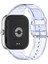 Xiaomi Smart Band 9 Pro/8 Pro/redmi Watch 5/4 Için Tpu Saat Kayışı Renk Değiştiren Şeffaf Bilek Bandı - Fotokromik Açık Mor (Yurt Dışından) 1