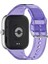 Xiaomi Smart Band 9 Pro/8 Pro/redmi Watch 5/4 Için Tpu Saat Kayışı Renk Değiştiren Şeffaf Bilek Bandı - Fotokromik Açık Mor (Yurt Dışından) 5