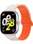 Xiaomi Smart Band 9 Pro/smart Band 8 Pro/redmi Watch 4 Manyetik Saat Kayışı Için Silikon Bant - Starlight+Turuncu (Yurt Dışından) 4