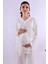 Ekru Hamile Lohusa Pijama Takımı BYL240322 2