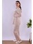 Ekru Hamile Lohusa Pijama Takımı BYL240322 3