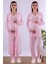 Pembe Sabahlıklı Hamile Lohusa Pijama Takımı BYL224242 1