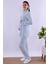 Turkuaz Hamile Lohusa Pijama Takımı BYL224032 2