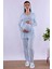 Turkuaz Hamile Lohusa Pijama Takımı BYL224032 3