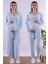 Pembe Sabahlıklı Hamile Lohusa Pijama Takımı BYL224242 1
