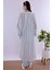 Lacivert Sabahlıklı Hamile Lohusa Pijama Takımı BYL290342 3