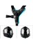 Gopro Uyumlu Kask Çene Bağlantı Kayışı Mavi 3