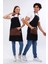 Cafe, Barista, Kuaför, Barmen, Çiçekçi, Mutfak, Önlükleri, Leke Tutmaz Kadın Erkek Unisex 4
