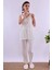 Ekru Hamile Lohusa Pijama Takımı BYL290322 5