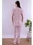 Pembe Hamile Lohusa Pijama Takımı BYL280222 4