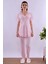 Pembe Hamile Lohusa Pijama Takımı BYL280222 5