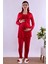 Kahverengi Sabahlıklı Hamile Lohusa Pijama Takımı BYL224012 4