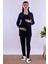 Pembe Uzun Sabahlıklı Hamile Lohusa Pijama Takımı BYL224072 4