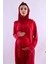 Lacivert Tesettürlü Sabahlıklı Hamile Lohusa Pijama Takımı BYL2T80242 5