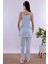 Mavi Hamile Lohusa Pijama Takımı BYL290322 5