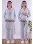 Mavi Sabahlıklı Hamile Lohusa Pijama Takımı BYL230542 1