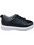 Marka 221148-01 Model Siyah Deri Beyaz Taban Sneakers Erkek Ayakkabı 1