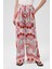 Multicolor Desenli Bol Paça Kadın Pantolon 4