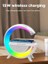 Akıllı Gece Lambası Speaker Bluetooth Hoparlör Kablosuz Şarj Rgb Masa Lambası Yatak Odası Dekor 3in1 5
