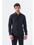 Siyah Slim Fit Polikat Gömlek 1
