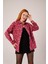 Eskitme Görünümlü Denim Bordo Gömlek 1