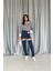 Mavi Askılı Iki Parça Jeans Pantolon 5