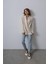 Oversize Blazer Ceket - Natür 1