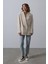 Oversize Blazer Ceket - Natür 2