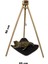 Luxury Piramit Kedi Yatağı Hamağı Evi Ahşap Tripod Evcil Hayvan Hamak Salıncak Köpek Yatağı Kedi Tırmalama 1 Adet 4