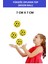 Luxury Moon Ball (Yükseğe Zıplayan Top) - 7 cm - Süper Eğlenceli Uzay Topu - Space Ball - Bouncy Ball 1 Adet 2