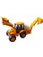 Hareketli Parçalarıyla Gerçekçi Inşaat Deneyimi: Oyuncak Iş Makinası Dozer Kepçe! 1