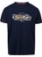 Horton Male Casual Printed Lacivert Erkek Tişört 1