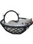 Luxury Vantuzlu Oval Kedi Hamağı Kedi Yatağı 17*46 cm Siyah 1 Adet 1