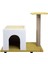 Luxury Yataklı Kedi Evi Yataklı Küçük Kedi Evi 1 Adet 1