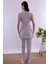 Gri Hamile Lohusa Pijama Takımı BYL280322 3