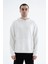 Basic Pamuklu Kapüşonlu Sweatshirt 2