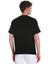 Siyah Regular Fit 100% Pamuk Bisiklet Yaka Oversize Tişört 5