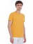 Sarı Regular Fit Bisiklet Yaka Pamuklu Tişört 1