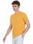 Sarı Regular Fit Bisiklet Yaka Pamuklu Tişört 3