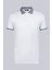 Beyaz Regular Fit 100% Pamuklu Polo Yaka Tişört 3