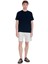 Lacivert Regular Fit 100% Pamuk Bisiklet Yaka Oversize Tişört 2