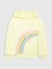 Kız Çocuk Sarı Gap Logo Relaxed Fransız Havlu Kumaşı Sweatshirt 1