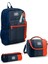 Kids Renkli Çizgili 3’lü Okul Çanta Seti SET0123782 1