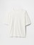 Erkek Kırık Beyaz Oversized Athletic Logo T-Shirt 2