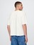 Erkek Kırık Beyaz Oversized Athletic Logo T-Shirt 4