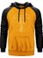 Bicyclist Sarı Renk Reglan Kol Kapşonlu Sweatshirt 1