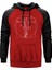 Bicyclist Kırmızı Renk Reglan Kol Kapşonlu Sweatshirt 1