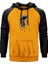 Game Boy Vintage Sarı Renk Reglan Kol Kapşonlu Sweatshirt 1